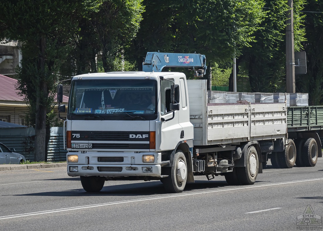 Алматинская область, № 376 VFZ 05 — DAF 75 (CF) FA