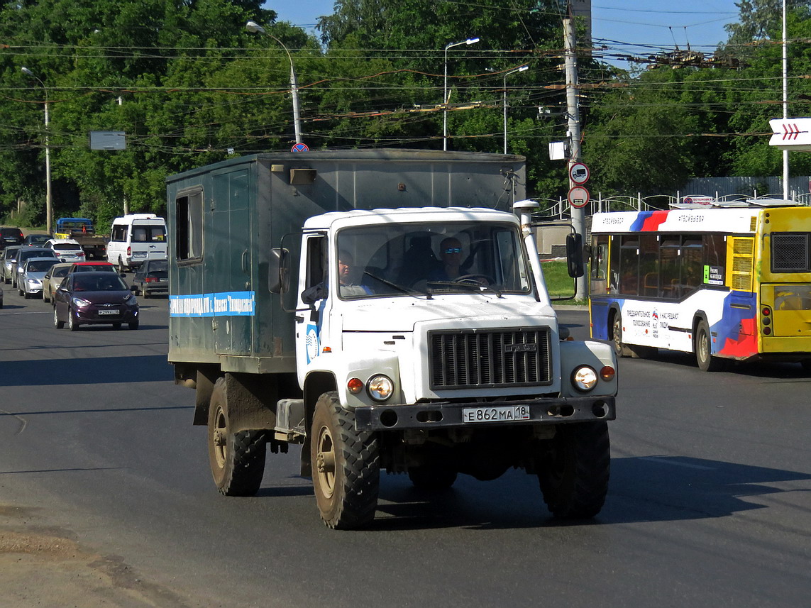 Удмуртия, № Е 862 МА 18 — ГАЗ-33081 «Садко»