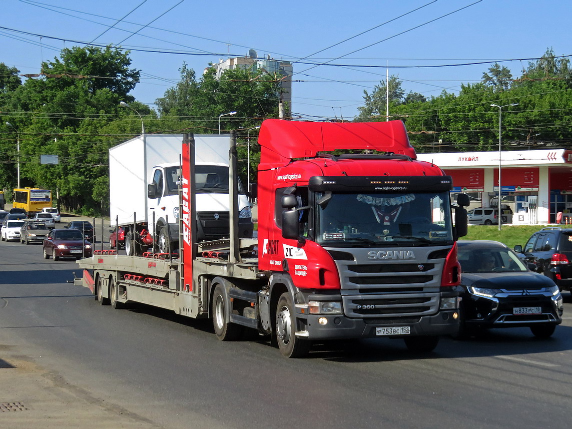 Нижегородская область, № Р 753 ВС 152 — Scania ('2011) P360