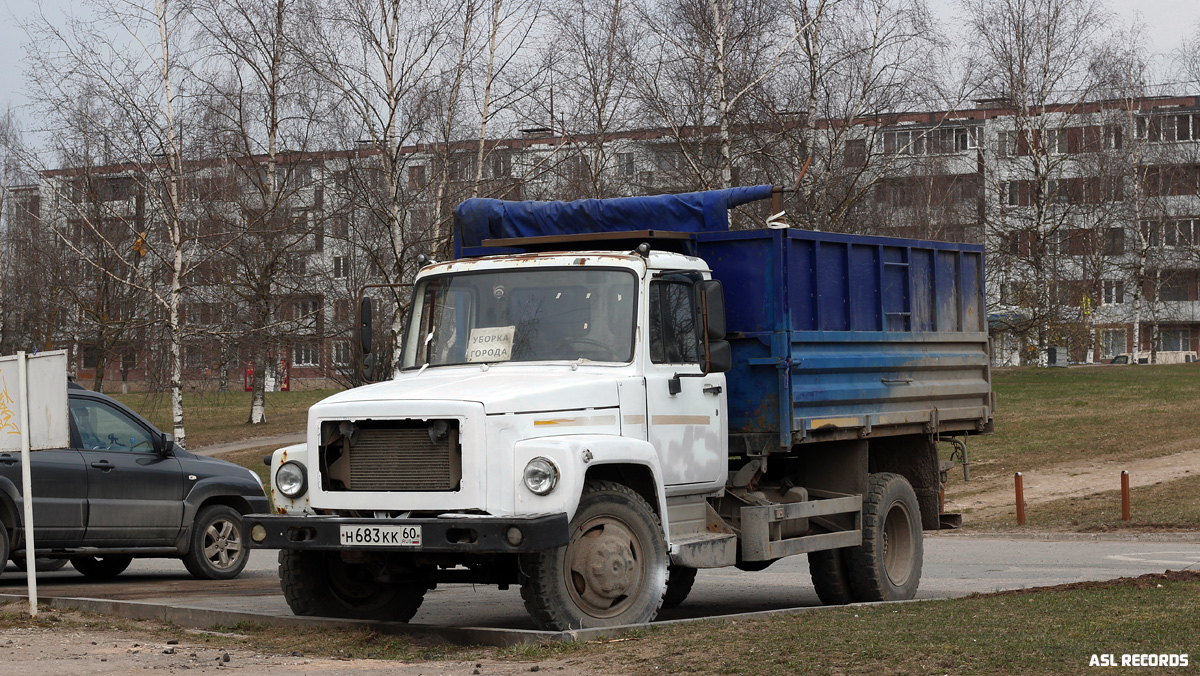 Псковская область, № Н 683 КК 60 — ГАЗ-3309