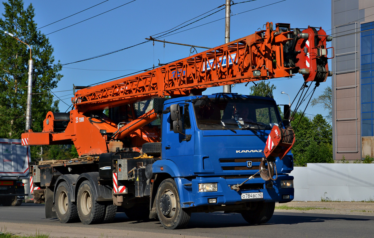 Калужская область, № О 784 ВС 40 — КамАЗ-65115-L4(19)