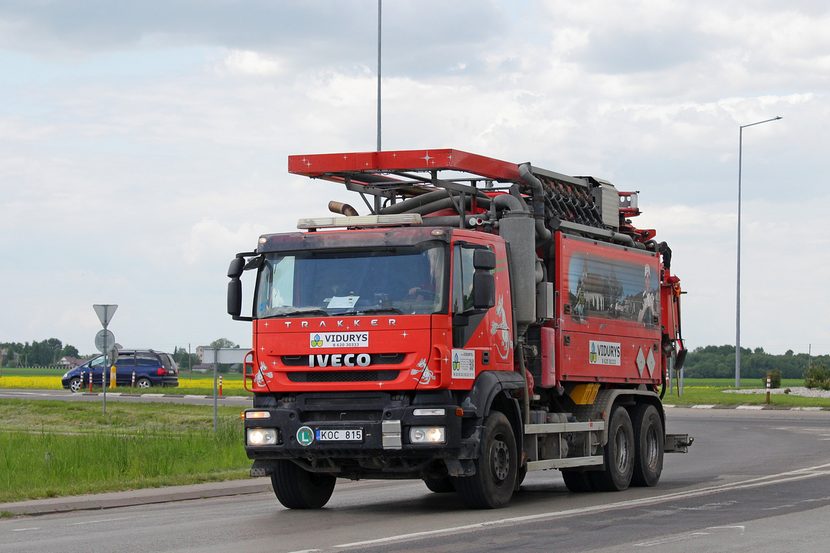 Литва, № KOC 815 — IVECO Trakker ('2007)