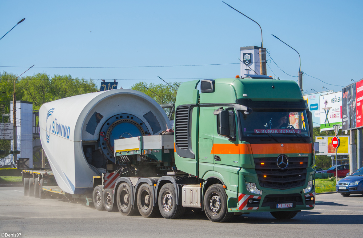 Польша, № S3 3533 — Mercedes-Benz Actros ('2011)