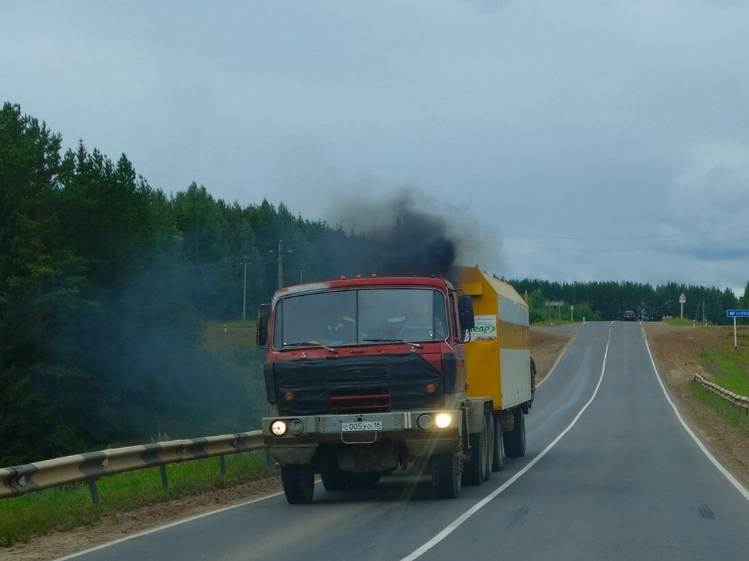 Удмуртия, № С 005 УО 18 — Tatra 815-2 S1 A