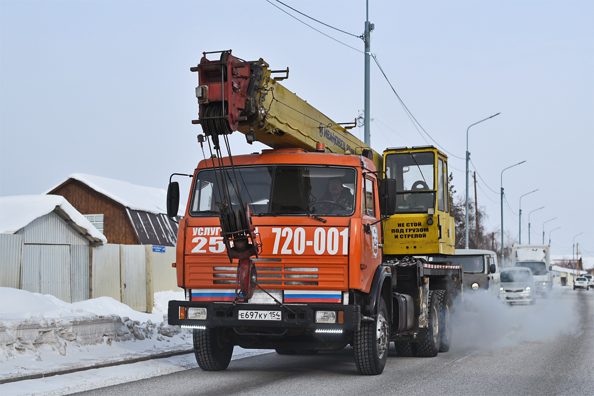 Саха (Якутия), № Е 697 КУ 154 — БАЗ-8029