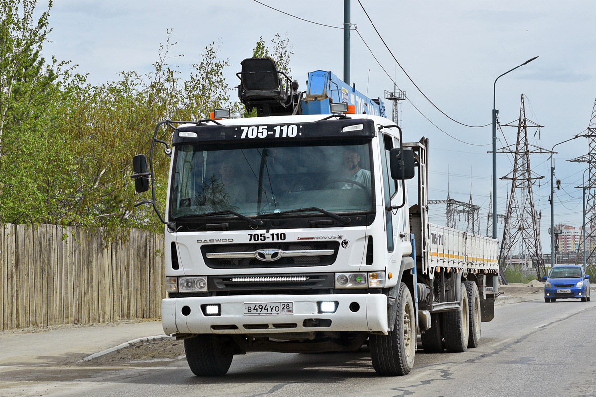 Саха (Якутия), № В 494 УО 28 — Daewoo Novus