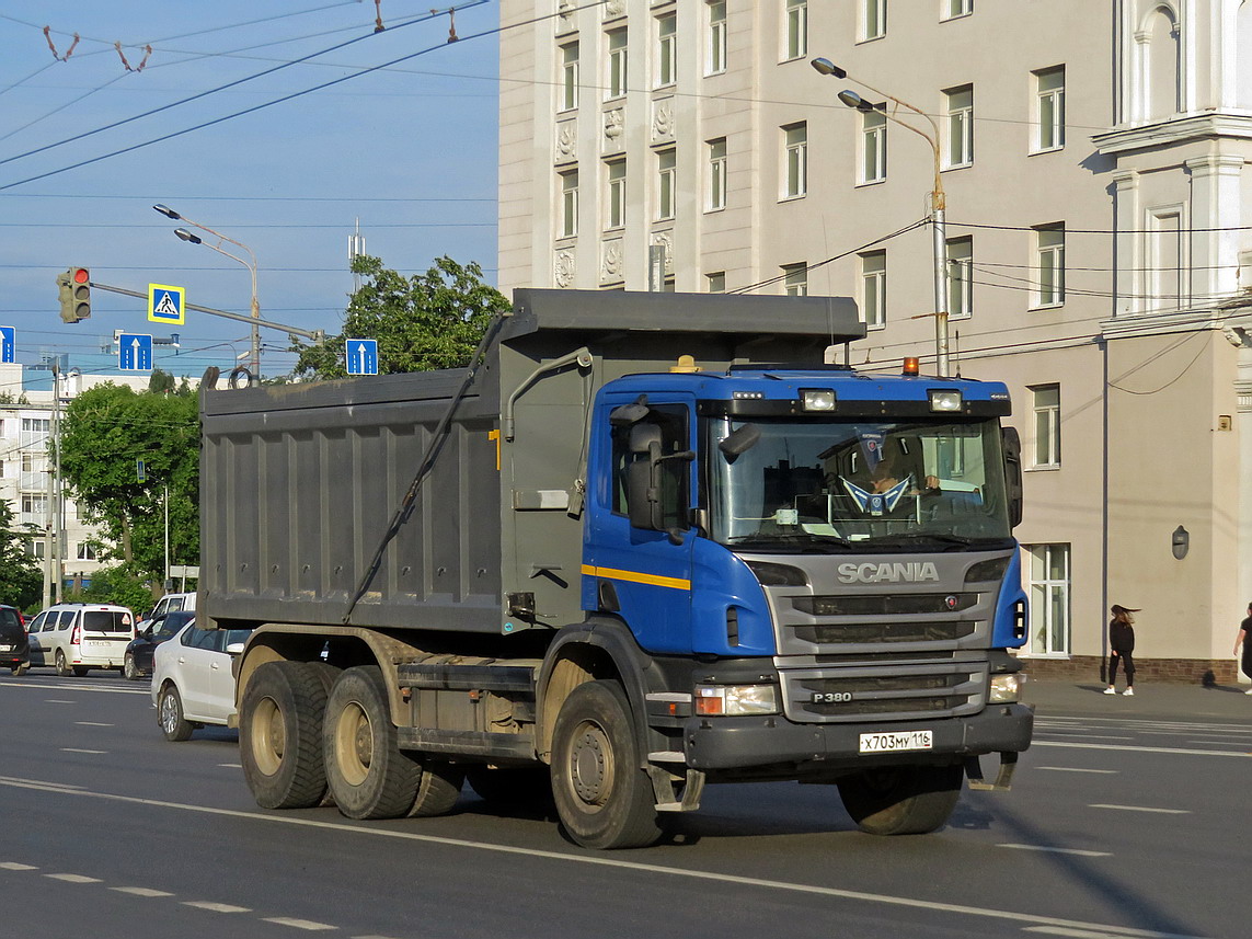 Татарстан, № Х 703 МУ 116 — Scania ('2011) P380