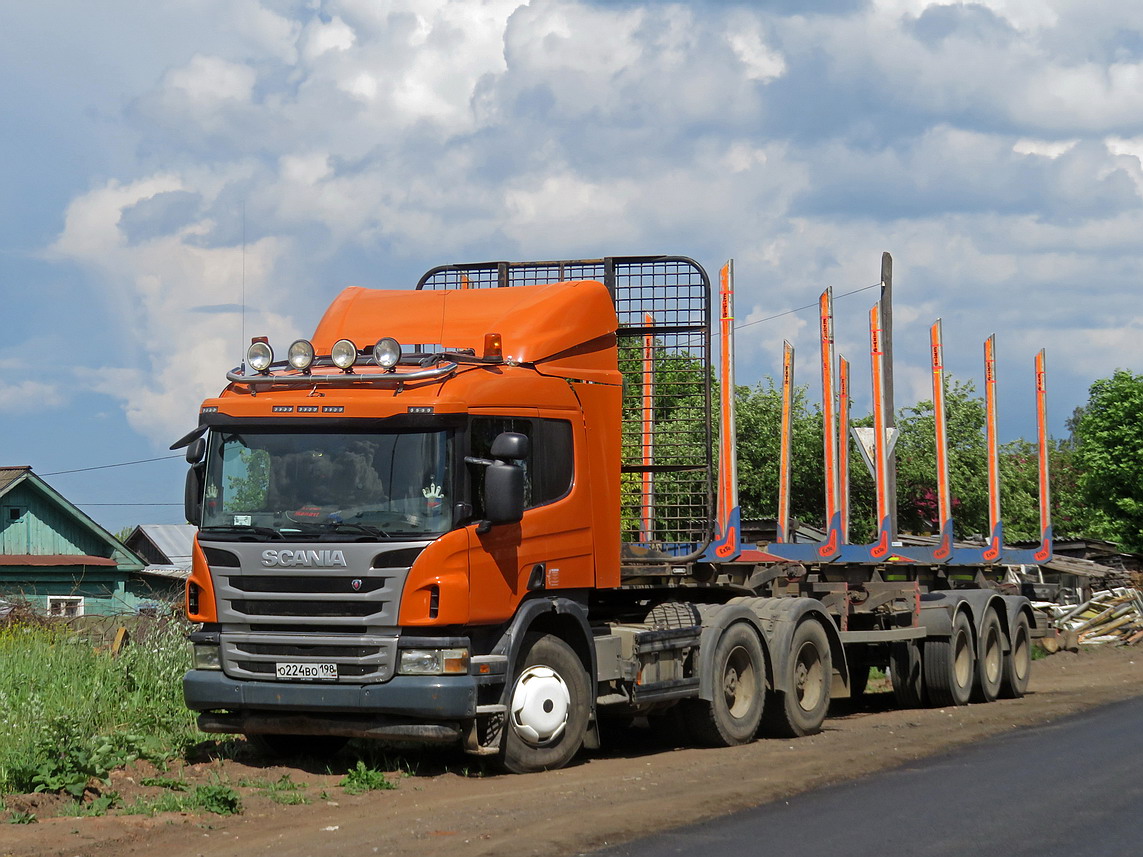 Кировская область, № О 224 ВО 198 — Scania ('2011) P440