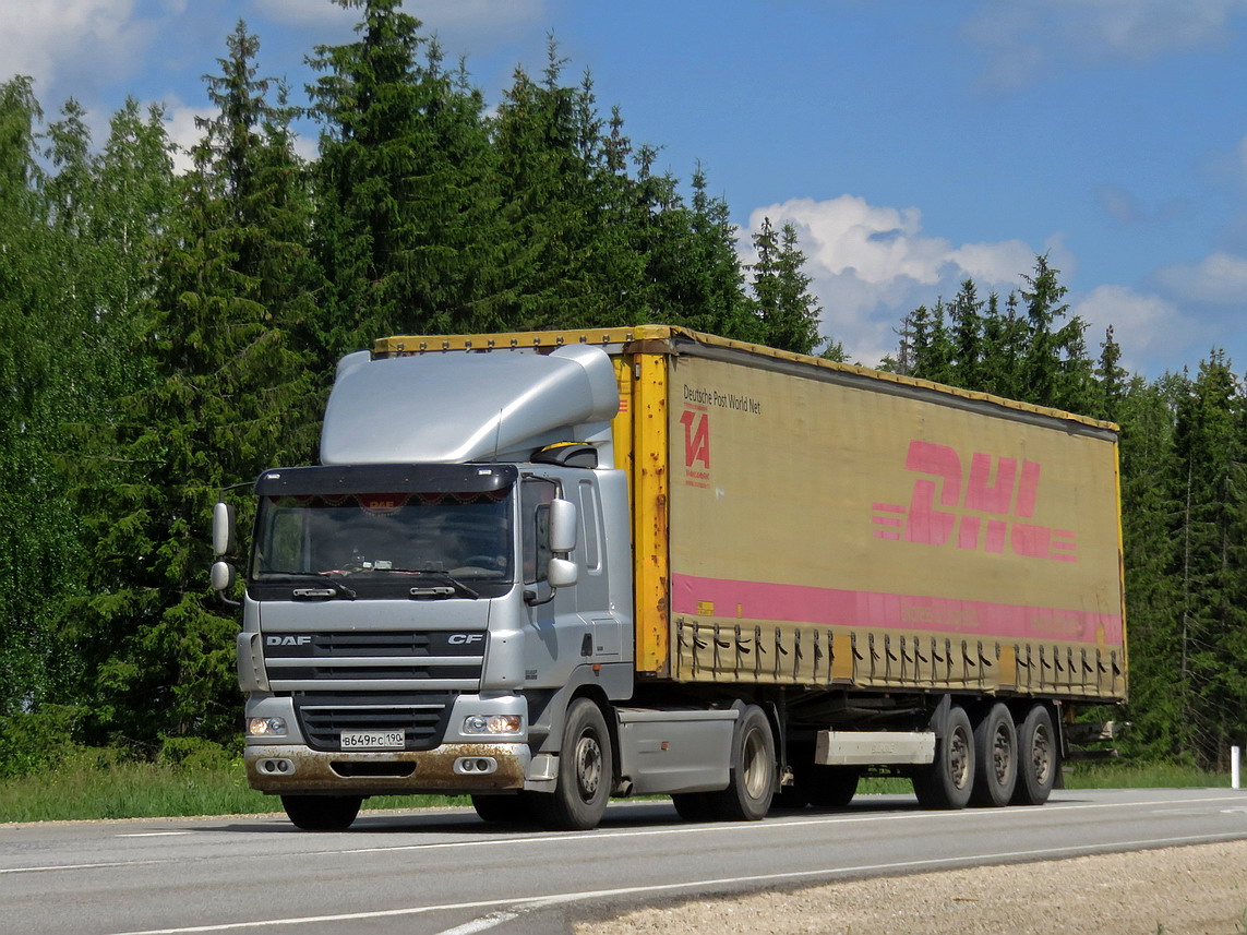 Московская область, № В 649 РС 190 — DAF CF85 FT