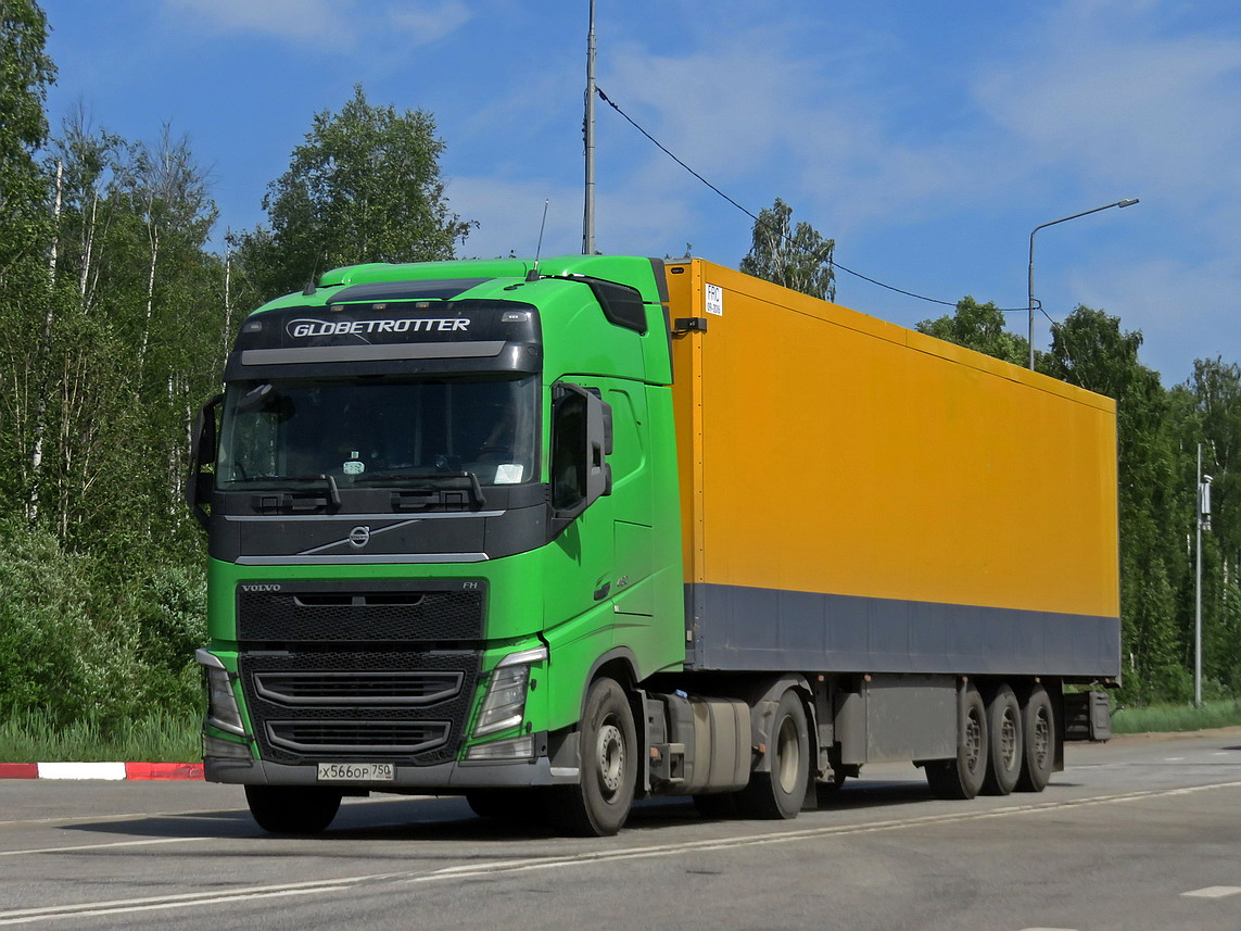 Московская область, № Х 566 ОР 750 — Volvo ('2012) FH-Series