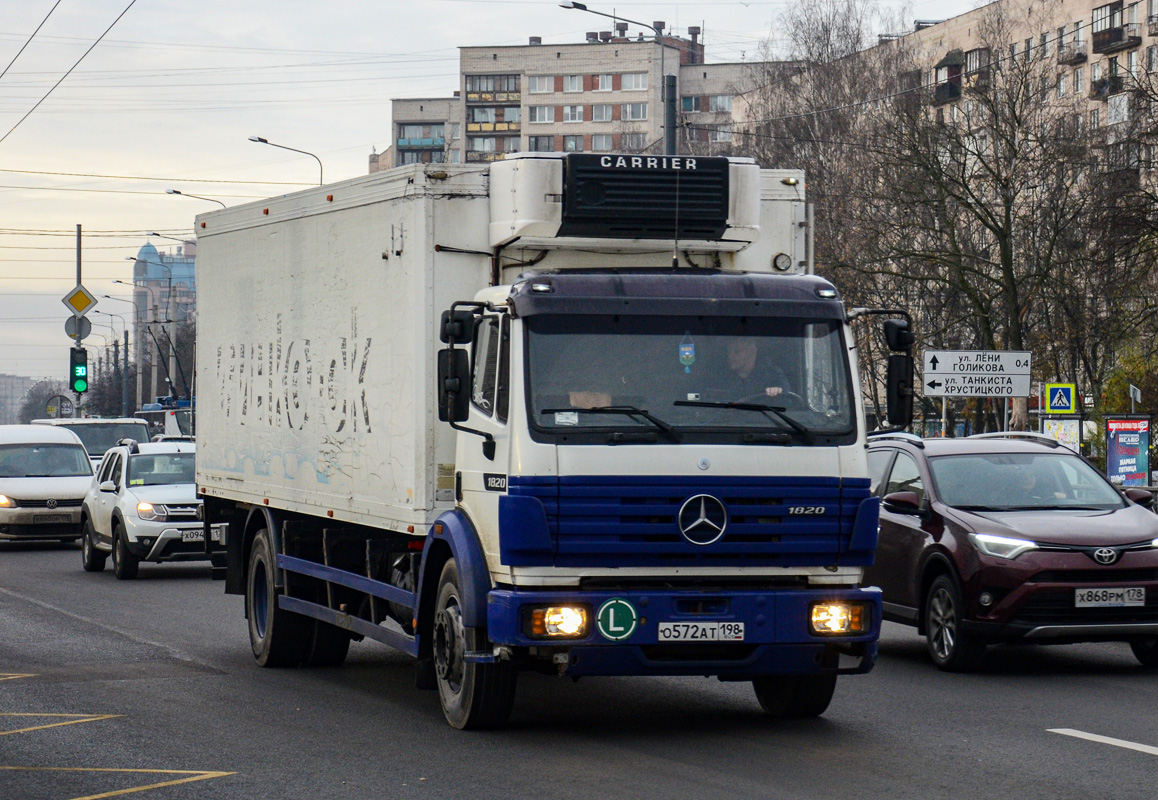 Санкт-Петербург, № О 572 АТ 198 — Mercedes-Benz SK (общ. мод.)