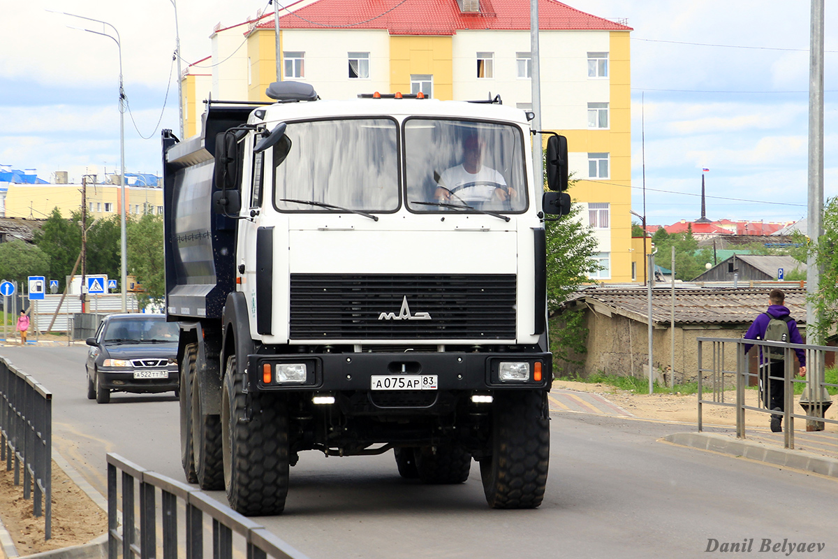 Ненецкий автономный округ, № А 075 АР 83 — МАЗ-6317F9