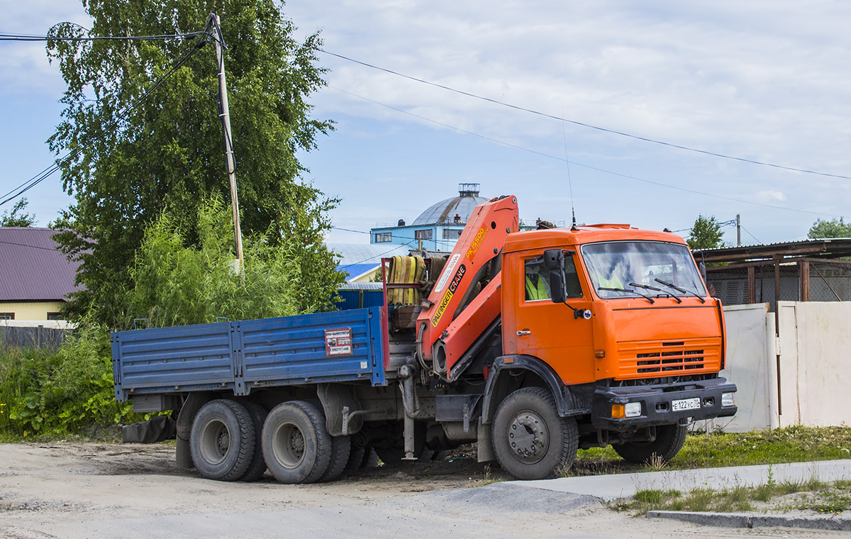 Томская область, № Е 122 УС 70 — КамАЗ-53215 (общая модель)