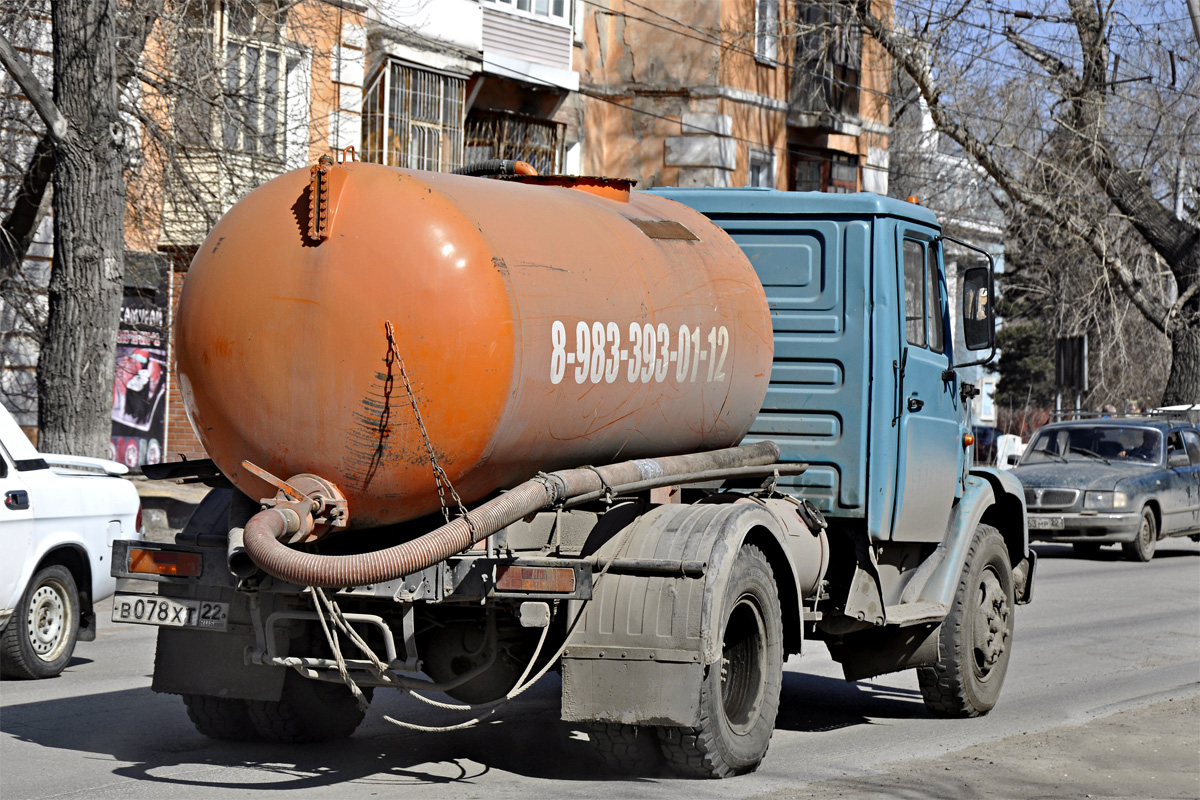 Алтайский край, № В 078 ХТ 22 — ЗИЛ-433360