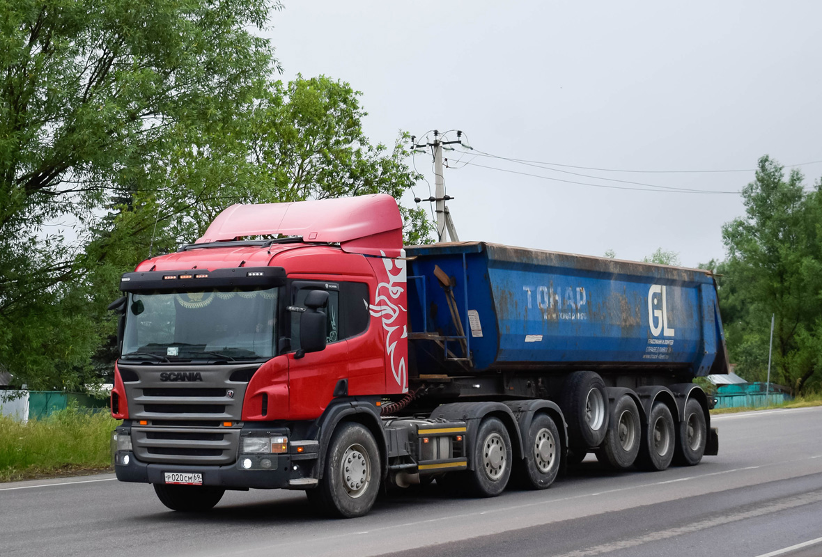 Тверская область, № Р 020 СМ 69 — Scania ('2011) P380