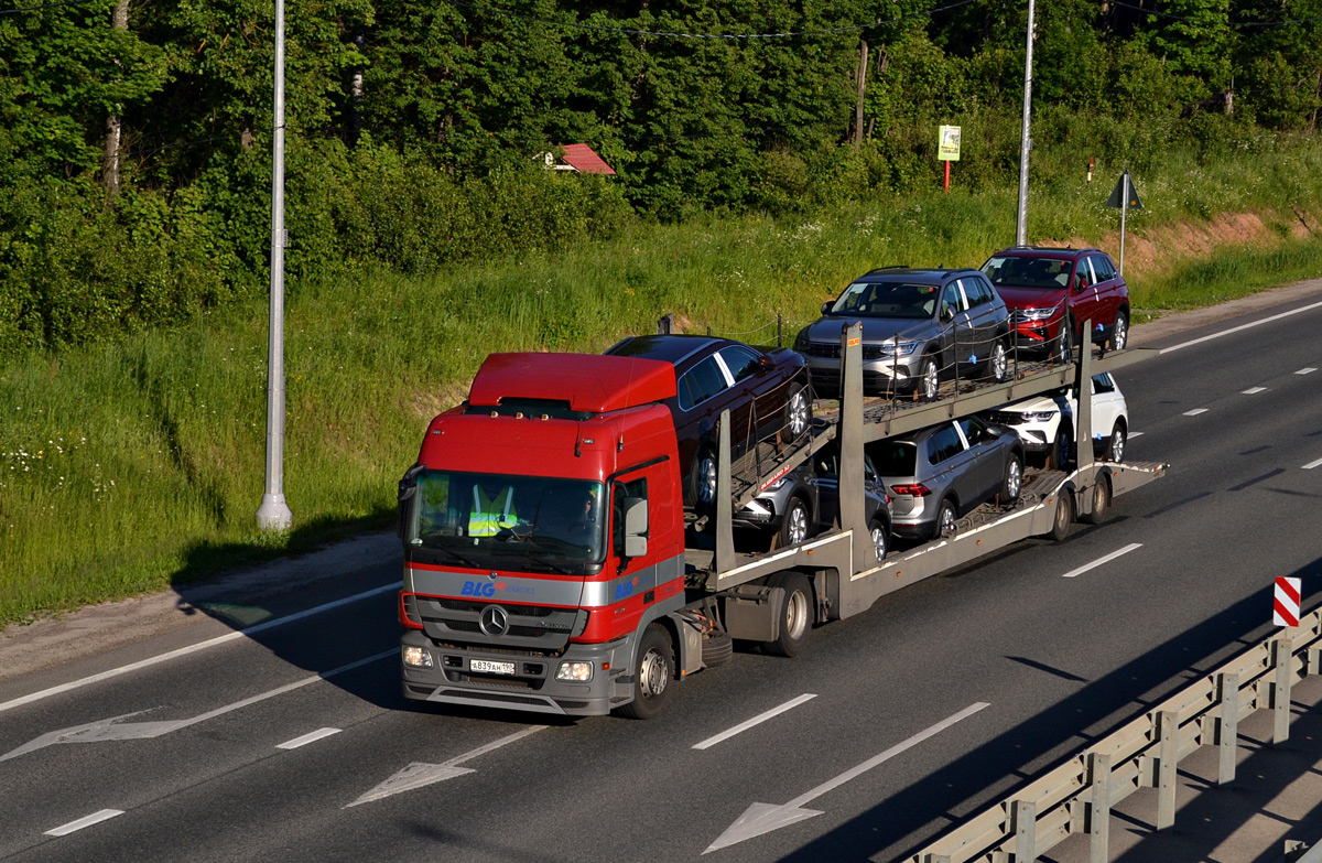 Санкт-Петербург, № А 839 АН 198 — Mercedes-Benz Actros ('2009) 1841