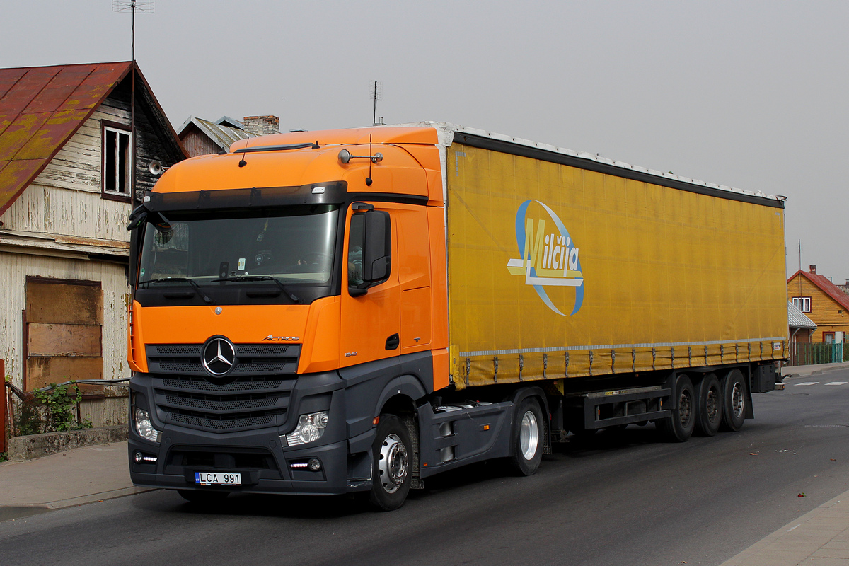 Литва, № LCA 991 — Mercedes-Benz Actros ('2011) 1843