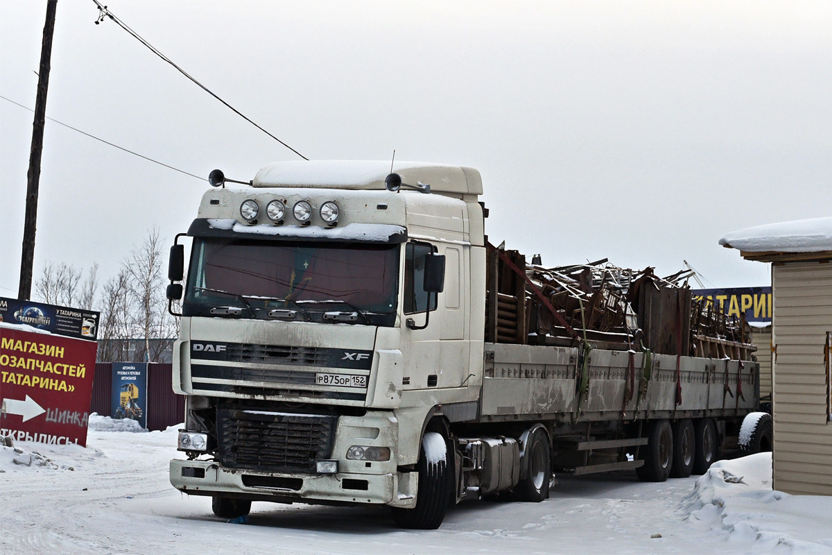 Ульяновская область, № Р 875 ОР 152 — DAF 95XF FT