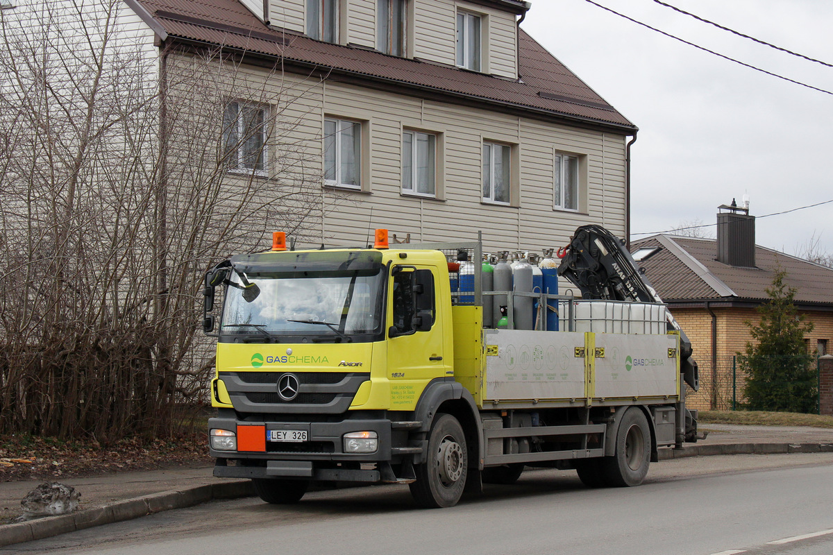 Литва, № LEY 326 — Mercedes-Benz Axor 1824