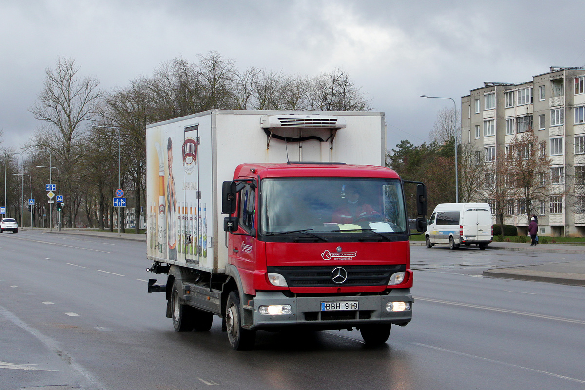 Литва, № BBH 919 — Mercedes-Benz Atego 1218