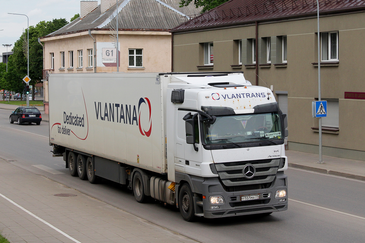 Калининградская область, № Р 551 МА 39 — Mercedes-Benz Actros ('2009) 1844