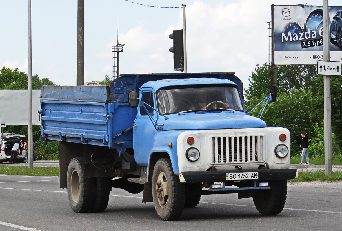 Тернопольская область, № ВО 1752 АК — ГАЗ-53-14, ГАЗ-53-14-01