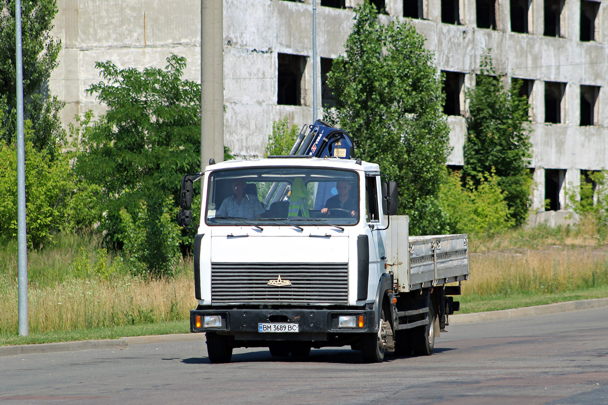 Сумская область, № ВМ 3689 ВС — МАЗ-437041 "Зубрёнок"