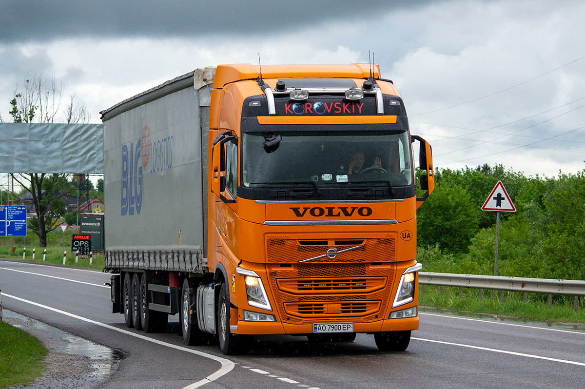 Закарпатская область, № АО 7900 ЕР — Volvo ('2012) FH.460