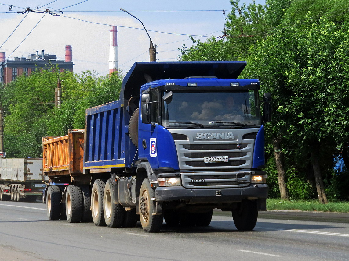 Кировская область, № Х 303 ХА 43 — Scania ('2013) G440