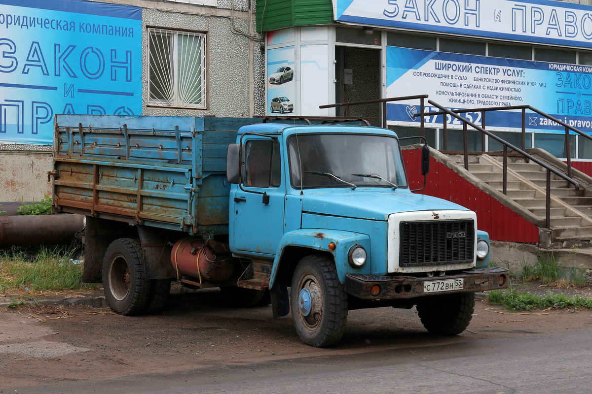 Омская область, № С 772 ВН 55 — ГАЗ-33072