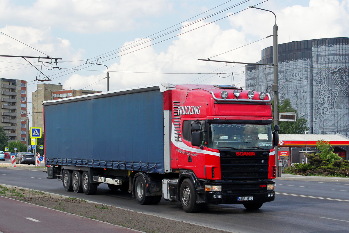 Литва, № JRP 615 — Scania ('1996) R124L