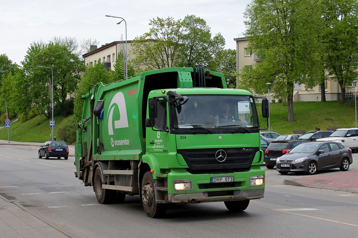 Литва, № 314 — Mercedes-Benz Axor 1824