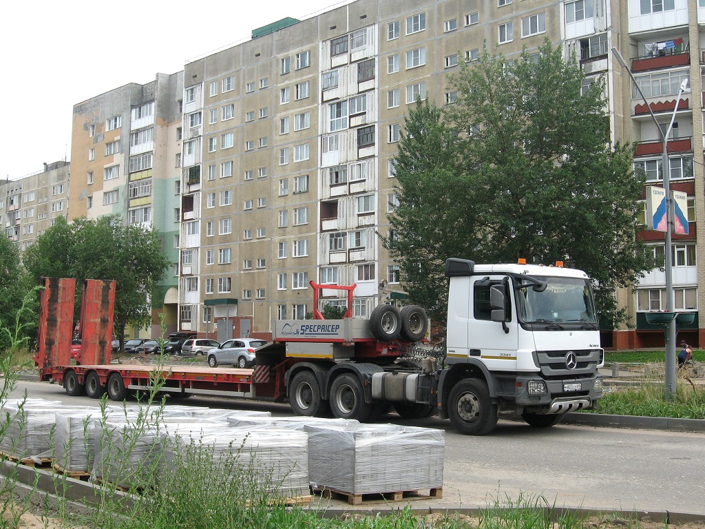 Тверская область, № М 803 СО 69 — Mercedes-Benz Actros ('2009) 3341