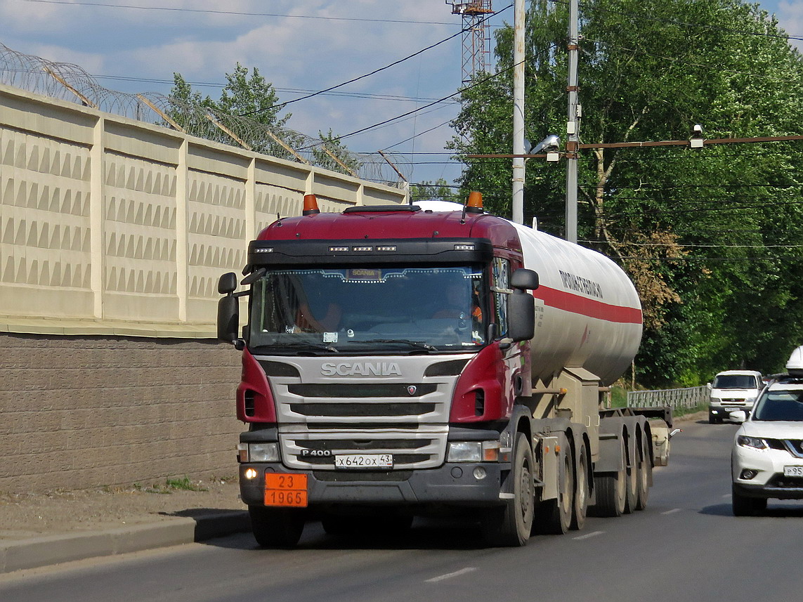 Кировская область, № Х 642 ОХ 43 — Scania ('2011) P400