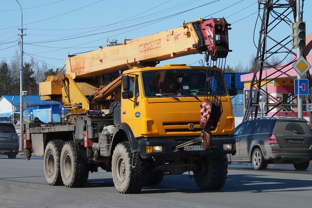 Ханты-Мансийский автоном.округ, № А 065 ТУ 86 — КамАЗ-53228-15 [53228R]