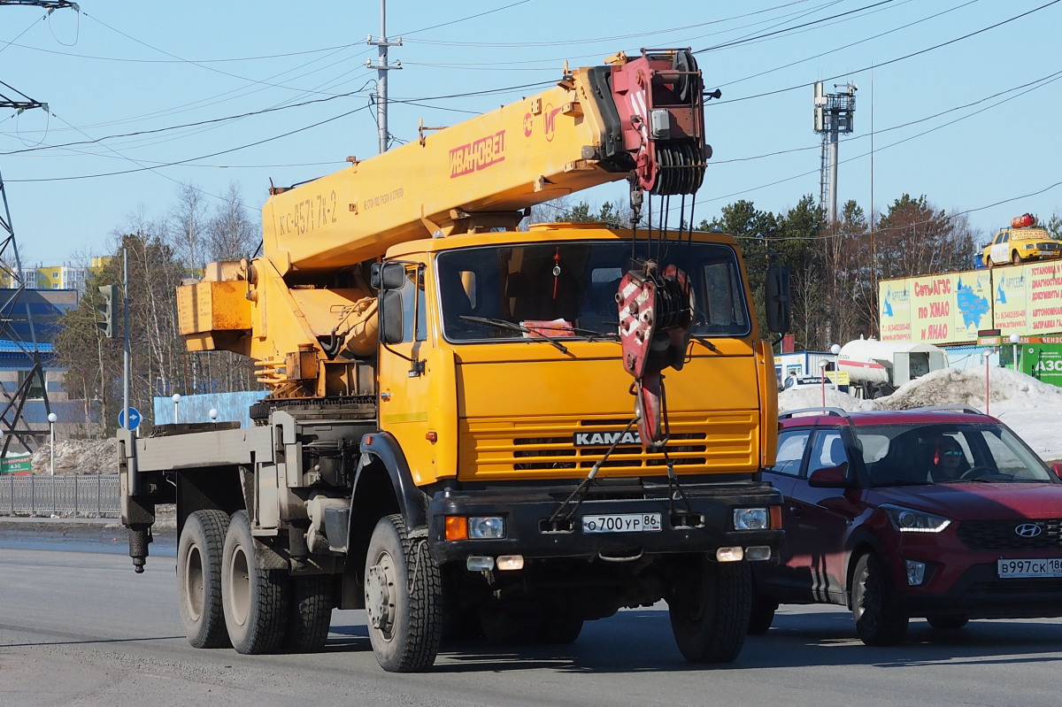 Ханты-Мансийский автоном.округ, № О 700 УР 86 — КамАЗ-53228-15 [53228R]