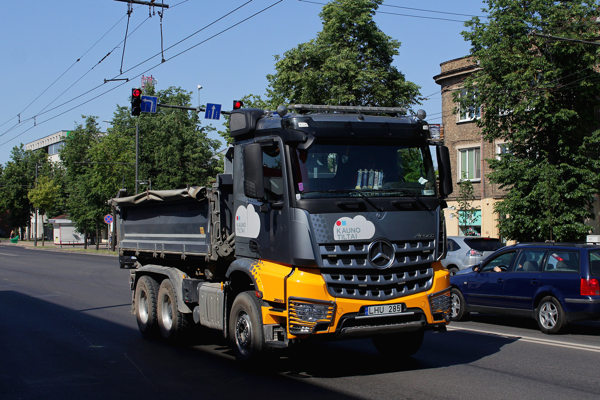 Литва, № LHU 285 — Mercedes-Benz Arocs (общ.м)