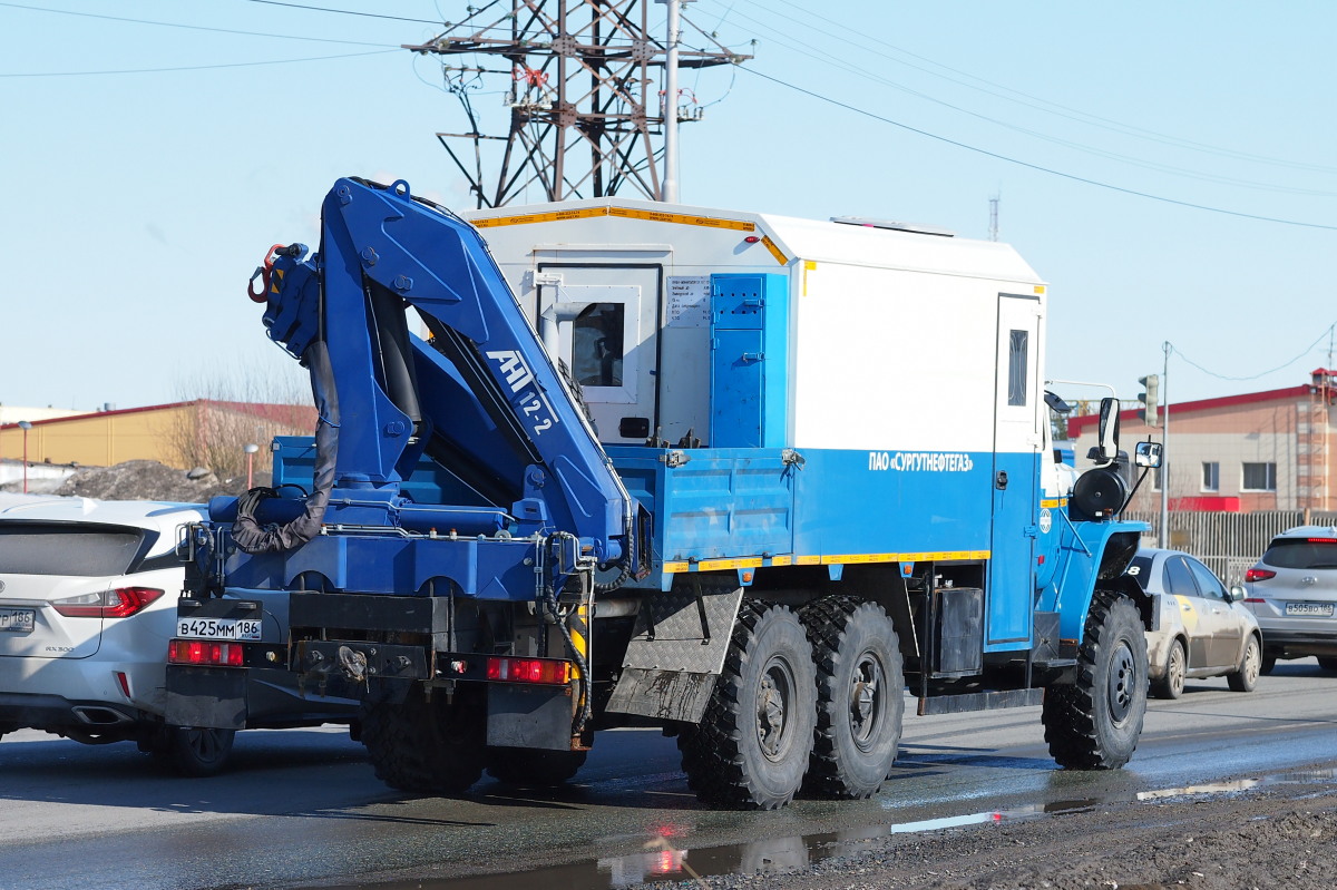 Ханты-Мансийский автоном.округ, № В 425 ММ 186 — Урал-4320-60