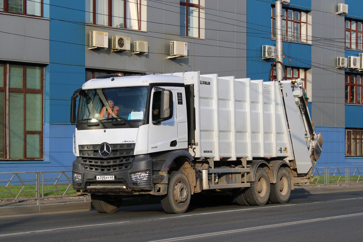 Кировская область, № А 725 РТ 43 — Mercedes-Benz Arocs 3336 [Z9M]