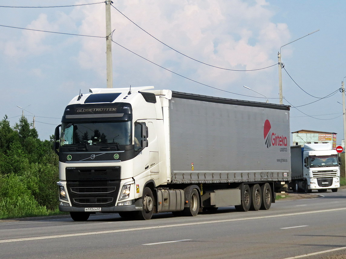 Смоленская область, № М 113 ЕН 67 — Volvo ('2012) FH.500