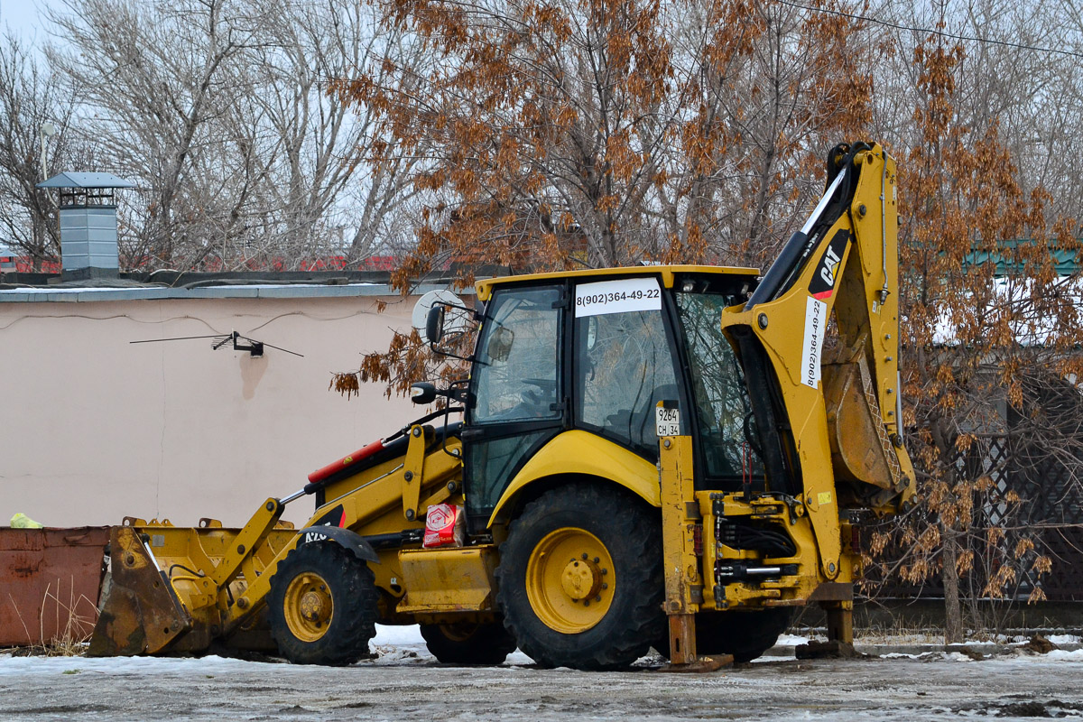 Волгоградская область, № 9264 СН 34 — Caterpillar 428