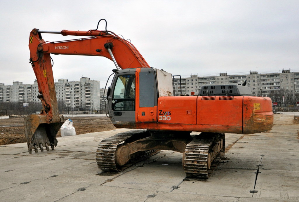 Москва, № 8092 ВУ 77 — Hitachi ZX300 (общая модель)