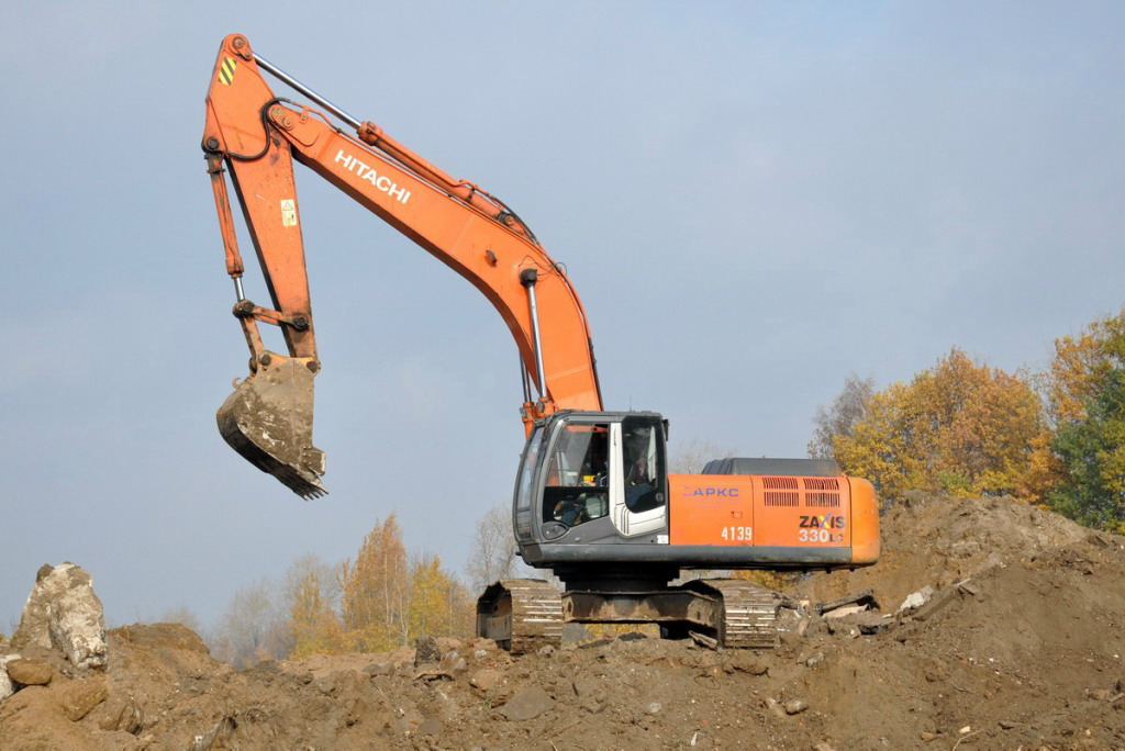 Москва, № (77) Б/Н СТ 0069 — Hitachi ZX330 (общая модель)