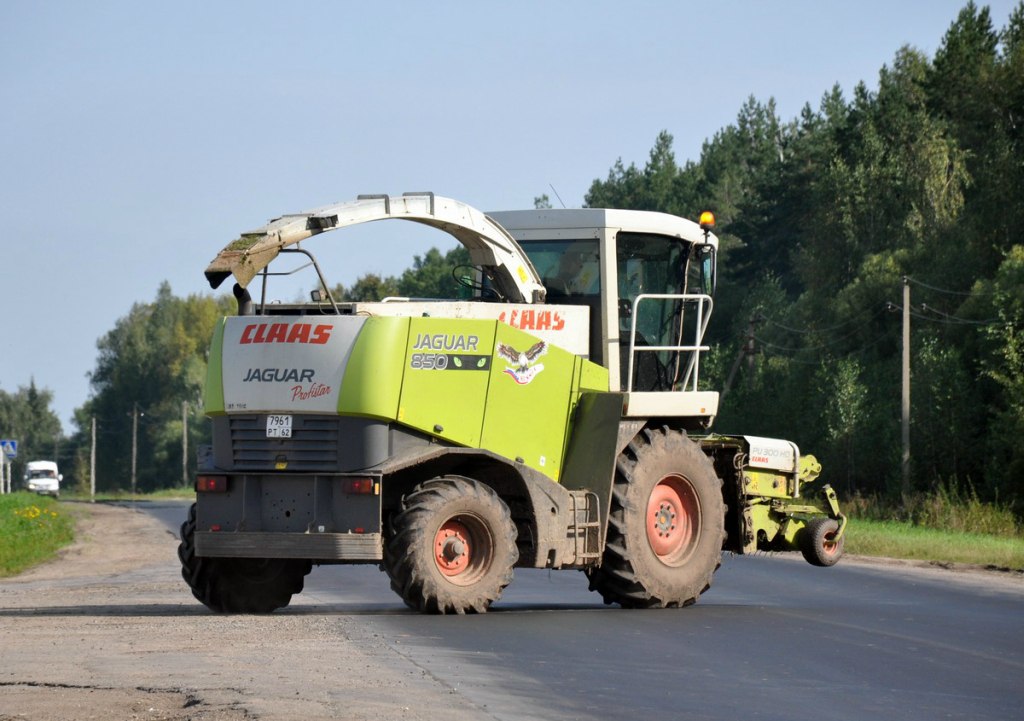 Рязанская область, № 7961 РТ 62 — Claas Jaguar 850