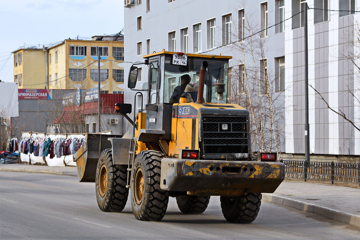 Саха (Якутия), № 9886 РК 14 — XCMG ZL30 (общая модель)