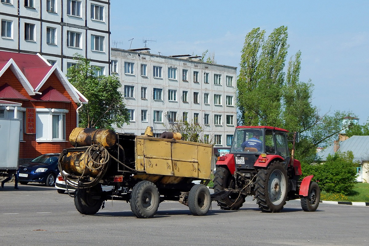 Белгородская область, № 0490 ЕТ 31 — ЛТЗ-60А; Белгородская область, № (31) Б/Н ПР 0008 — 2ПТС-4 (общая модель); Прицепы специальные прочие — Прицепы строительные (общая)