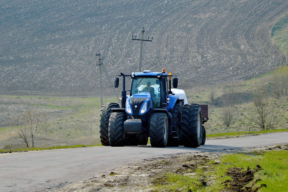 Воронежская область, № (36) Б/Н СТ 0009 — New Holland T7 (общая модель)