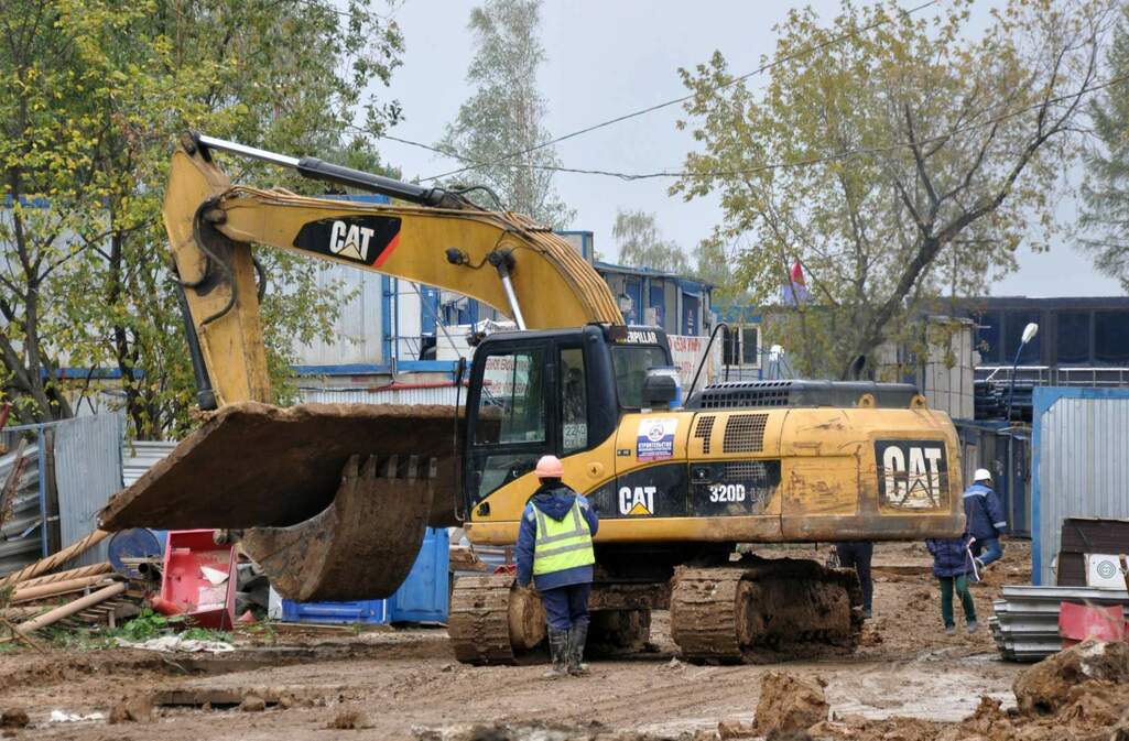 Московская область, № 2240 ОХ 50 — Caterpillar 320