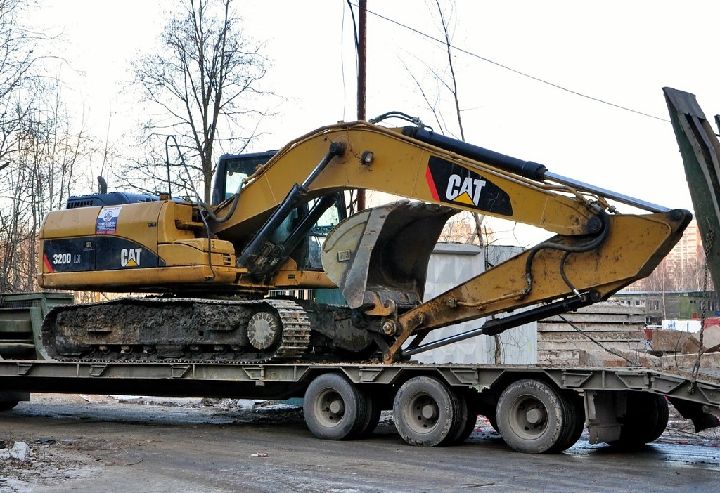 Московская область, № 6864 ОХ 50 — Caterpillar 320