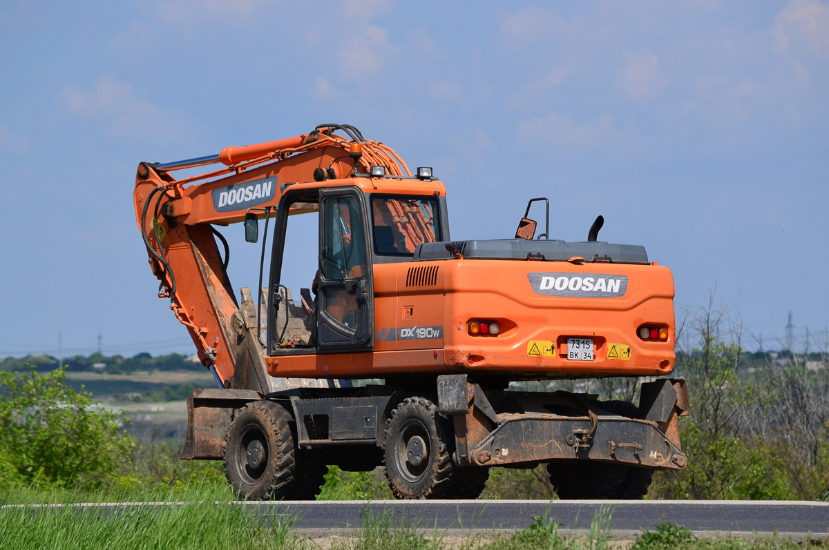 Волгоградская область, № 7315 ВК 34 — Doosan DX190W